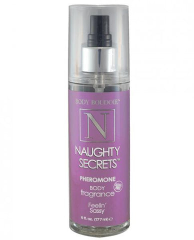 Naughty Secrets Body Mist Feelin&#039; Sassy 6oz