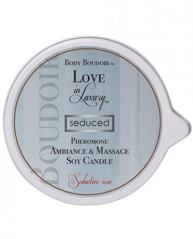 Soy Massage Candle Seductive Rose 6oz