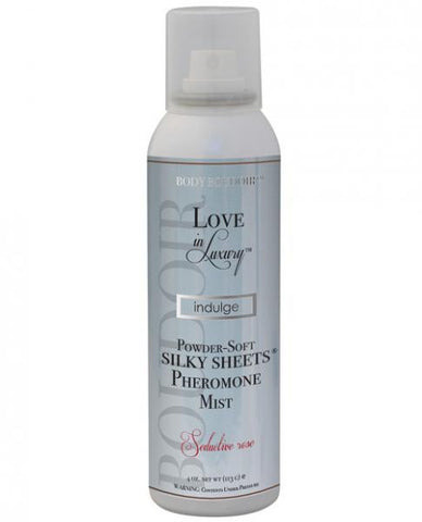 Silky Sheets Pheromones Mist Seductive Rose 4oz