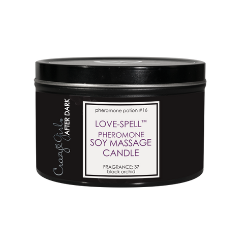 Love Spell Candle Black Orchid 6oz