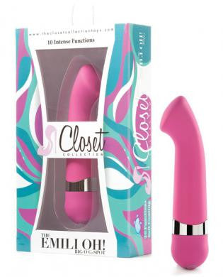 The Emily Big O G-Spot Fuschia Vibrator