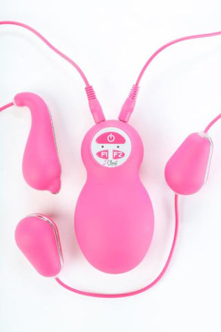 The Valentina Dolphin Bullet Vibrator System Pink