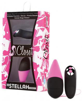 The Stella Obsession Pink/Black Massager