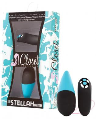 The Stella Obsession Vibrator Turquoise/Black