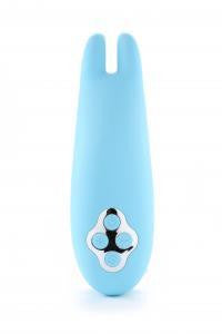The Dulce Bunny Turquoise Clitoral Vibrator
