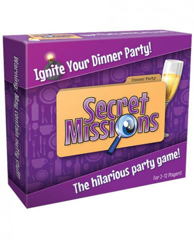 Secret Missions Game Ignite Your Dinner Party