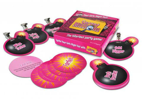 Secret Missions Girls Night Out Game