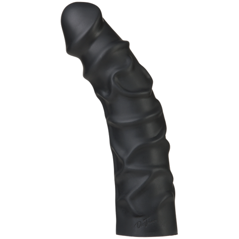 The Raging 8 inch Black Dildo