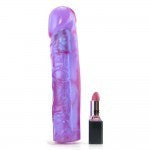 Crystal Jellies Classic 8&quot; Dildo - Purple