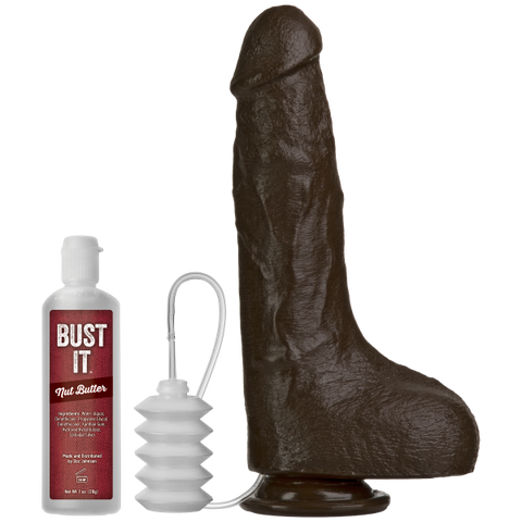 Squirting Realistic Black Dildo