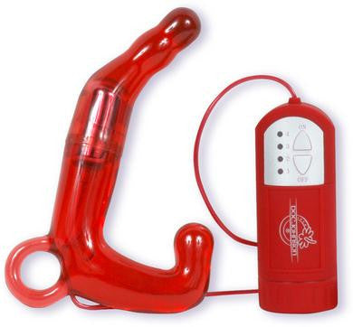 Men&#039;s pleasure wand&amp;#44; red waterproof