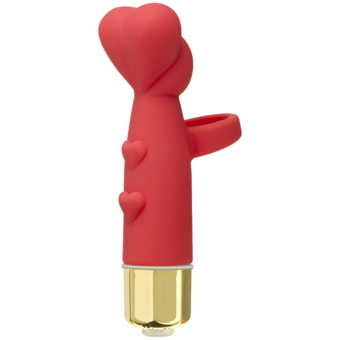 The Heavenly Heart Mini Massager Red