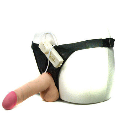 Vac-U-Lock Set &amp;#8226; Vibrating 6&quot; Realistic Cock