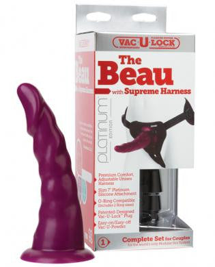 The Beau w/Supreme Harness Set - Purple
