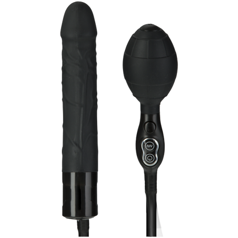 Inflatable Wonder Vibrating Black Probe