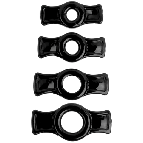 Titanmen Tools Cock Ring Set - Black