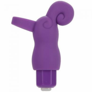 Curly Cue 10 function Finger Vibe - Purple