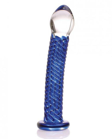 Don Wands Glass Magnificent Pleasure Wand - Cobalt Blue