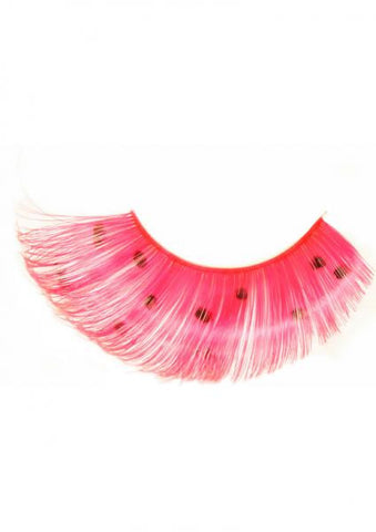 Go Gaga Winged Lashes Black Accents Pink
