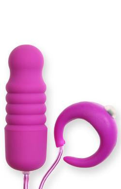 Finger Ring Promise Ring - Purple