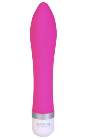 Fleur De Lis Bliss Pink Silicone Vibrator