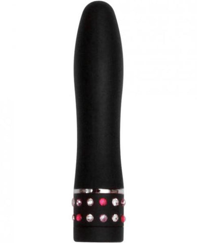 Jeweliscious Mini Vibe W/Rhinestones - Black