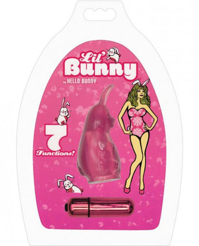 Lil&#039; bunny - pink  w/7 function bullet