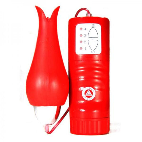 Tulip Teaser Climactic Clitoral Stimulator Red