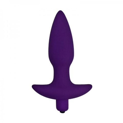Corked 2 Medium Butt Plug Purple Vibrator
