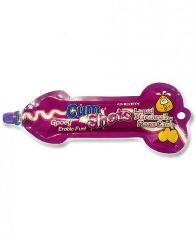 Liquid Marshmallow Foam Candy Cherry