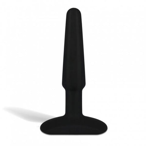 All About Anal 4&quot; Silicone Butt Plug Black
