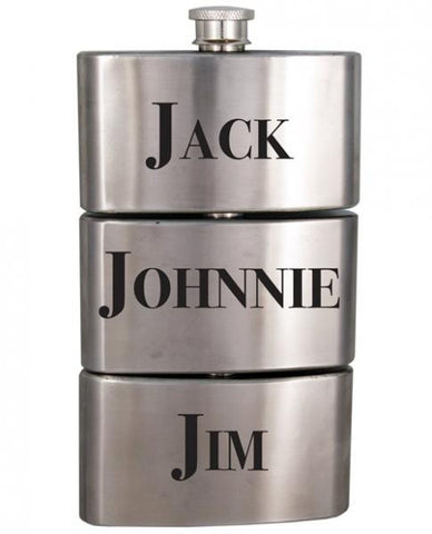 Three Wise Men Flask Set 3 3 ounces