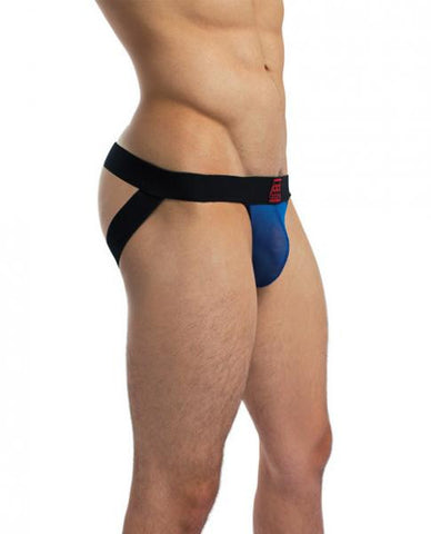 Miracle Jock Elastic Lifts Black/Royal Small