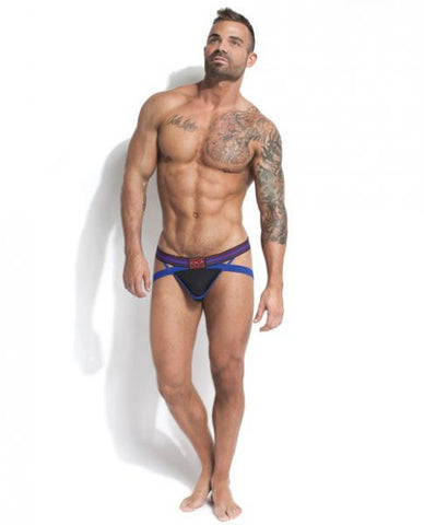 Flex Racer X Fly Jock Blue/Black Large