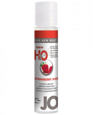 System JO H2O Flavored Lubricant Strawberry Kiss 1oz