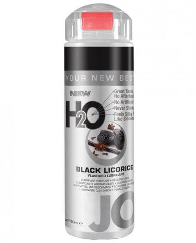 JO H2O Flavored Lubricant Black Licorice 5.25oz