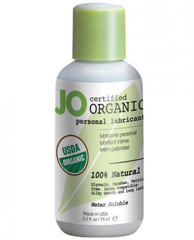 JO Organic Water Based Lubricant 2.5oz