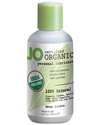 JO Organic Water Based Lubricant 4.5oz