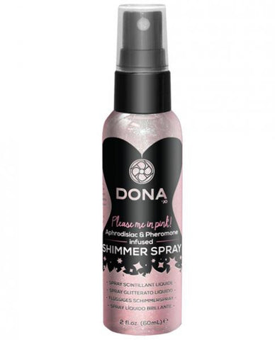Dona Shimmer Spray Pink Blushing Berry 2oz