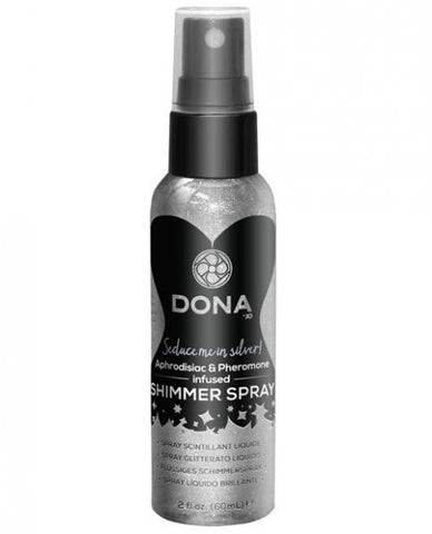 Dona Shimmer Spray Silver Tropical Tease 2oz