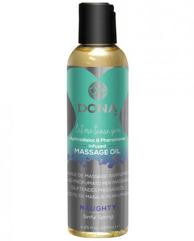 Dona Scented Massage Oil Naughty Sinful Spring 4.25oz
