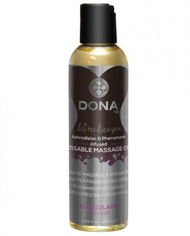 Dona Kissable Massage Oil Chocolate Mousse 4oz