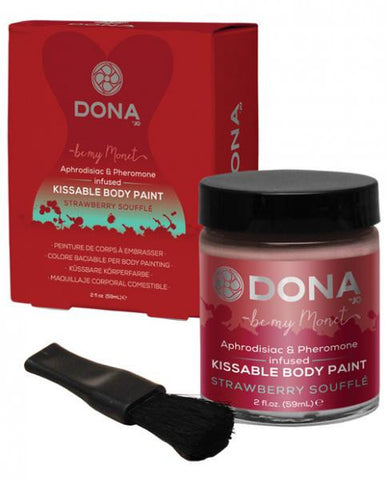 Dona Body Paint Strawberry Souffle 2oz