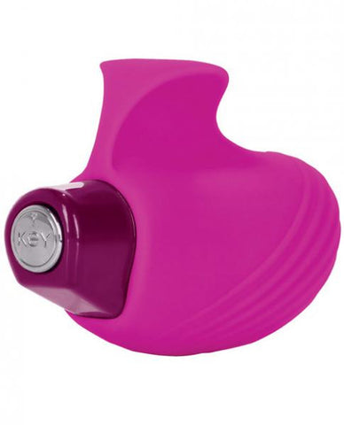 Key By Jopen Aries Finger Vibrator - Pink