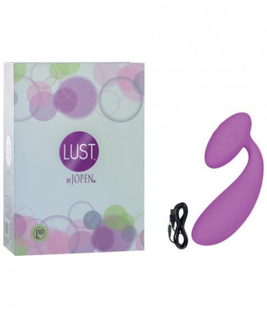 Lust L10 Silicone Dual Vibrator Waterproof - Purple