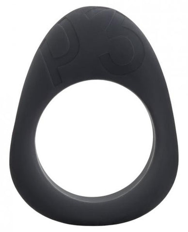 P.3 Silicone Stretchable Cock Ring 38mm - Black