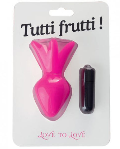 Tutti Frutti Pink Vibrating Butt Plug