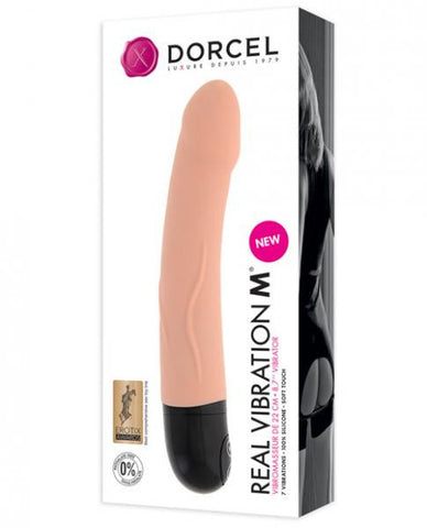 Real Vibration M 8.5&quot; Vibrator Flesh