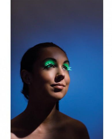 Lazer Cut Glow in the Dark Butterfly Eyelashes