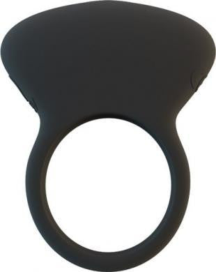 Lux Lx4+ Rechargeable Silicone Male Stimulator C Ring Waterproof - Black